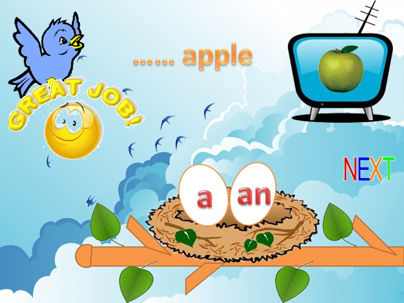 an a …… apple